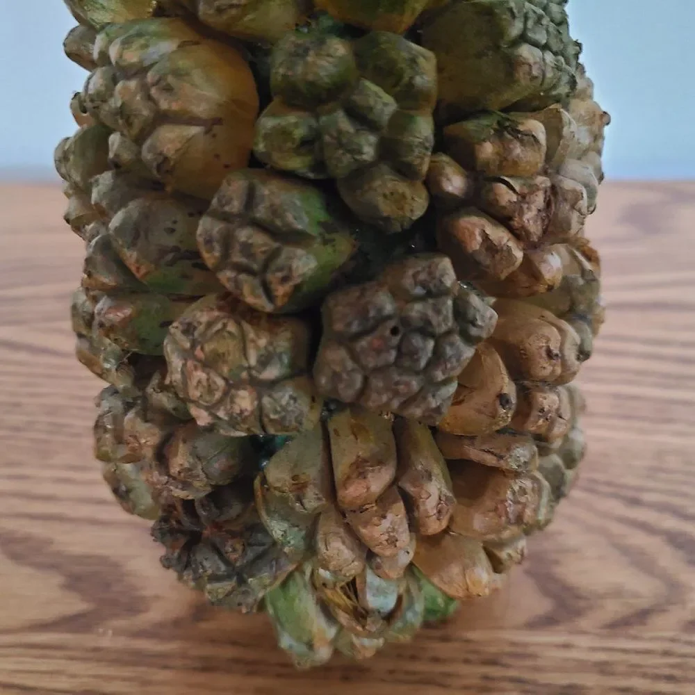 Faux Pineapple Shabby Chic Retro Welcome Hospitality Décor Vintage